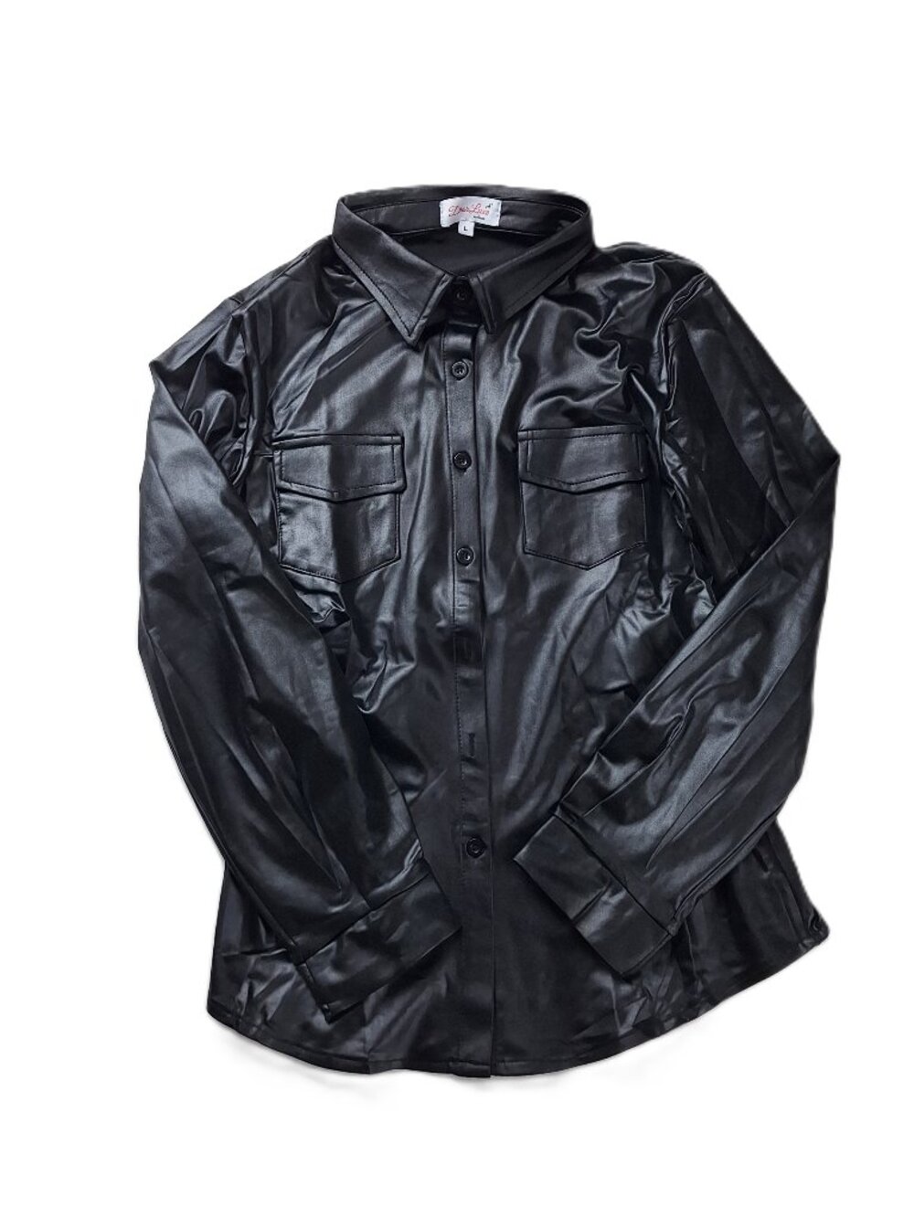 Dior Luxe Boutique faux leather shirt Large